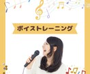 あなたの声と目標に合わせてボイストレーニングします 現役シンガーソングライターによるボイトレ！ イメージ1