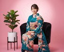 高級ホテル写真室レベルの婚活写真３枚お作りします 女性専用　振袖とドレスの全身写真各１枚、上半身写真１枚計３枚 イメージ3