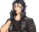 SNS用アイコンなど描きます SNS用アイコンやちびキャラなど、イラストを描きます！ イメージ2