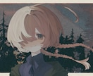 寂しく暖かで不思議な貴方だけのイラストを描きます 動画内イラスト、TRPG立ち絵やアイコンなど幅広く描きます！ イメージ2