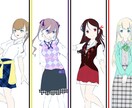 衣装デザイン画描きます オリジナルの衣装のデザインを考えます！ イメージ2