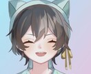 簡易的でも可愛い上半身モデルを制作します 初めての配信活動にぜひ！ イラストからモデリングまで作ります イメージ1