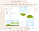 資料付簡単！おしゃれなプロフィールブックを作れます プロフィールブック Canvaテンプレ｜席次表入 イメージ10