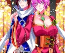 同人誌の小説の表紙絵お描きします キャラが生き生きとしたイラストはいかがでしょう！？ イメージ5