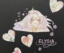 人物のイラストを描きます アイドルアニメ等の可愛いイラストを描きたいです イメージ1