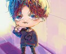 ミニキャライラスト作成します 色彩にこだわった唯一無二のイラスト イメージ1