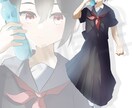 魅力的なオリジナルイラストを描きます 立ち絵、バストアップ、SDキャラなどを描きます イメージ5