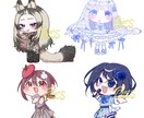 SDイラストお描きします アイコン、サムネ、グッズ、配信等に！ イメージ2