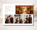 秋限定♡結婚式プロフィールブック作成できます 8ページセット！Canvaで簡単編集できます！秋婚花嫁様へ イメージ3
