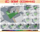 間取りの日当たりと照度を徹底シミュレーションします 3D動画と数値で明るさを見える化して検証アドバイスで後悔防止 イメージ2