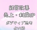 経営コンサル占い師が業績改善・売上UPを占います 女性限定！経営指導実績20年　自信をもてるポジティブになれる イメージ1