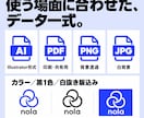 既存・AI・手描きロゴをトレース・再制作します 3,000円〜｜印刷・Webで使えるデータ一式込み イメージ4