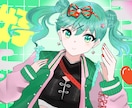 サムネイル、立ち絵等、可愛いイラストを作成します 本家寄せオリジナルの2案提案！可愛いイラストを作成します。 イメージ3