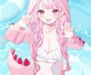 可愛いイラストお描きします アイコンやヘッダーサムネイル立ち絵用イラストご提供いたします イメージ8