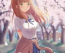同人音声作品向け美少女の1枚絵イラスト描きます 初めての音声作品のイラストをお手軽価格でお手伝い イメージ6