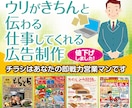 チラシ雑誌広告パンフ等紙媒体中心の制作をしています ウリがきちんと伝わる。仕事をしてくれる広告制作 イメージ1