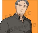イケおじアイコン描きます 格好良い男性キャライラストが欲しい方へ！ イメージ3