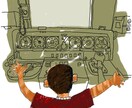 フライヤー、挿絵、ポスター、イラスト描きます 情緒ある手描きイラストでホンワカ。 イメージ4