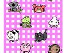 オリジナルイラスト作成します 人物・動物・食べ物どれでも、ポップでかわいくデザインします♪ イメージ2