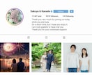 インスタ風のポップなプロフィールムービー制作します 累計1400件超！様々なウエディングムービーの制作実績あり！ イメージ2