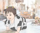 お気に入りのお写真から可愛い線画アートを描きます 記念日から日常の思い出まで、オシャレなアートに残しませんか? イメージ4
