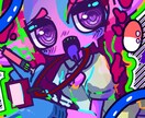 デフォルメカートゥーン調イラスト描きます カートゥーン調の鮮やかカラーならお任せください！ イメージ6