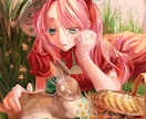 儚いイラスト描きます 世界観を重視した厚塗り風のイラスト制作 イメージ9