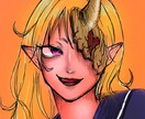 立ち絵やアイコンなどのイラストを描きます お好きな絵柄が見つかるかもしれません イメージ1