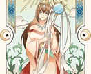 イラスト依頼お受けします 他サイトでの実績あります!  塗り絵柄寄せ等もできます イメージ2