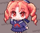 ドット絵素材◆レトロかわいいドットお描きます マウスカーソル・アイコン・配信用スタンプなど幅広く制作します イメージ7
