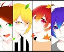アイコン、ヘッダー、挿絵、動画のイラスト描きます 可愛い絵からかっこいいイラストなどなんでも描きます！ イメージ8