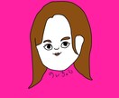 クセ強めかわいいアイコン描きます ＼SNSやブログのアイコンに使いやすいです⭐︎／ イメージ3