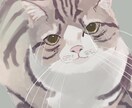 ペット、愛猫愛犬など描きます 厚塗りですが、リアル過ぎない可愛さの入ったタッチで。 イメージ1