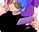 SNS等のアイコンやヘッダーなどのイラスト描きます 版権キャラクターイラストなどを主に描きます。 イメージ2