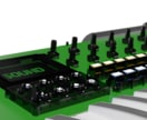 量産を想定した樹脂製品モデリングを提供します 電子機器の筐体の設計を得意としています。 イメージ2