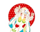 おしゃれかわいい♡ぱっと目立つアイコン描きます SNSや在宅ワーカーさんにおすすめ◎好感度UP個性派イラスト イメージ2