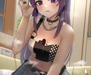 男性向けの可愛いかっこいい萌え系イラスト描きます クール/お姉さん系が得意です！ イメージ4