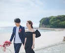 平日限定・ウェディングのロケ前撮りいたします ご希望のロケ地でお二人の空気感を大切にお写真を撮影いたします イメージ1