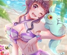 色塗り・着色代行いたします 線画は描けるけど色を塗るのは苦手な方へ・カラーマンガや表紙等 イメージ2