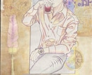 色鉛筆で写真から温かみのある似顔絵を描きます 恐竜も昆虫もペットも動物もOK！ イメージ2