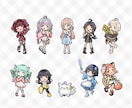 可愛いキャラクタードット絵、作成いたします 高クオリティドットキャラ！　「動かしたい」ご要望も◎ イメージ2