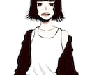 少し個性的なSNSアイコン描きます いつものアイコンを少し不思議なアイコンに。 イメージ4