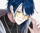 配信・SNS用アイコンイラスト制作します ご相談だけでも◎商用OK！色気のある男性キャラが得意です イメージ3