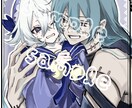 夢絵/単体絵/コテ同お描きします ネイルやアクセサリー、衣装の装飾までこだわります。 イメージ4
