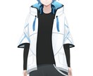 キャラクターイラストを描きます youtubeの動画、Vtuberなど配信用の立ち絵などに！ イメージ4