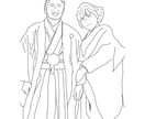 あなただけの線画を描いちゃいます あなたの大事な思い出を線画にします！ イメージ2