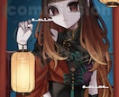 可愛くダークなイラストを描きます 個人も活動者の方のご依頼も大歓迎 イメージ5