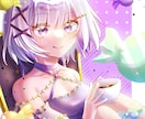 女の子のアイコン用イラストを描きます 綺麗で可愛いイラストを作成します！ イメージ2