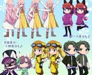 デフォルメ・ミニキャライラスト描きます ◎YMM対応◎キャラクターデザイン◎立ち絵・グッズetc.. イメージ3
