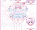 幅広いアニメスタイルイラスト依頼を募集します 最高コスパであなたの脳内のイメージを再現する イメージ2